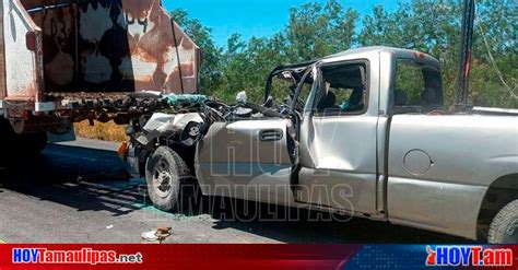 Hoy Tamaulipas Choque En Tamaulipas Dos Muertos Y Seis Lesionados