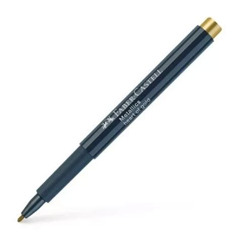 Marcadores Metálicos Faber Castell Unidad Color Oro MercadoLibre