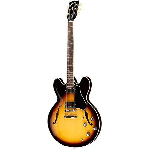 Gibson Es 335 Semi Hollow Electric Guitar Vintage Burst Guitar Center