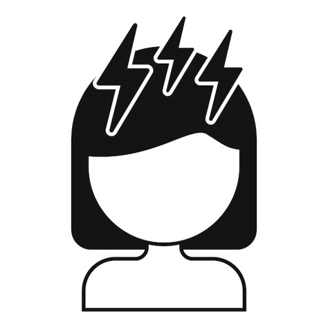 Premium Vector Flash Woman Menopause Icon Simple Vector Depression