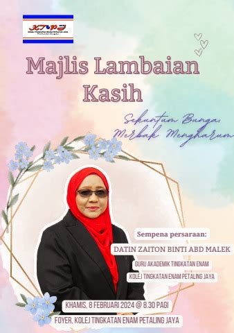 Buku Program Majlis Persaraan Datin G 46372686 Flip PDF AnyFlip