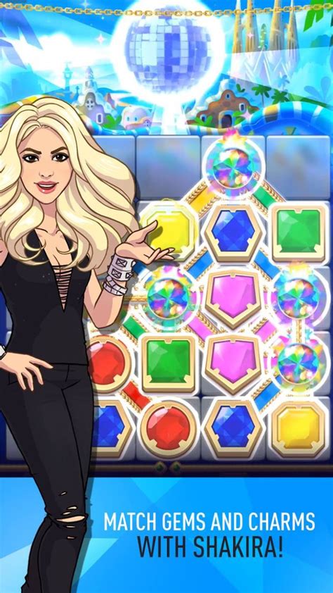 Shakira Debuts Mobile Game 7 Reasons To Play Love Rocks