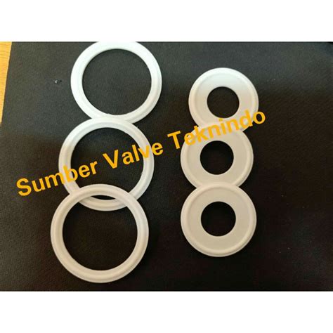 Jual Gasket Teflon Ferrule Sanitary Ukuran Inch Seal Teflon