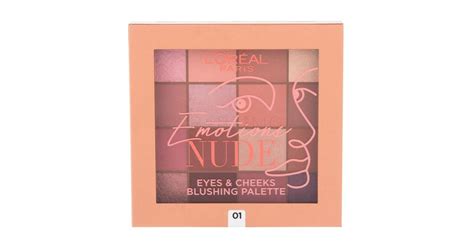 L Oréal Paris Emotions Nude Eyes Cheeks Ombretto donna g Tonalità Parfimo it
