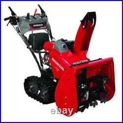 Honda Hp In Two Stage Track Drive Snow Blower Electric Start Snow