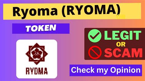 Is Ryoma RYOMA Token Legit Or Scam YouTube