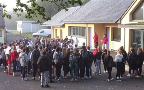 Le lycée Ste Marie de Plouigneau passe une journée d intégration à la