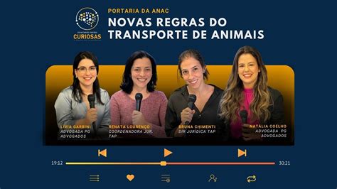 Portaria ANAC Novas Regras Para O Transporte De Animais Em Voos YouTube