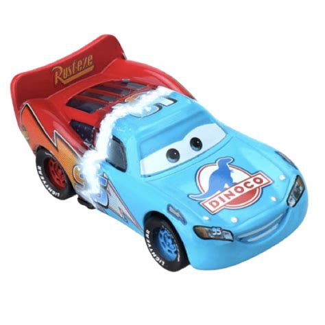 Transforming Lightning Mcqueen Carros Disney Miniatura 1 55 Shopee Brasil