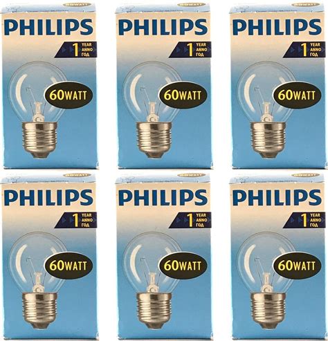 Philips Kogellamp Watt E Fitting Gloeilamp Helder