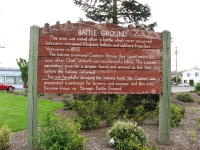 Battle at Battle Ground, Washington - Battlefields on Waymarking.com