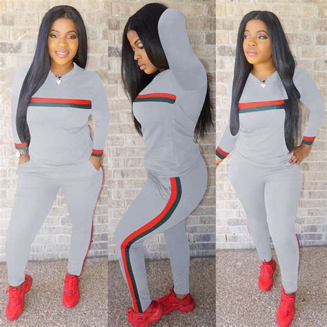 Buy 2pcs Fashion Womens Tracksuits Lounge Wear Ladies Long Sleeve Top