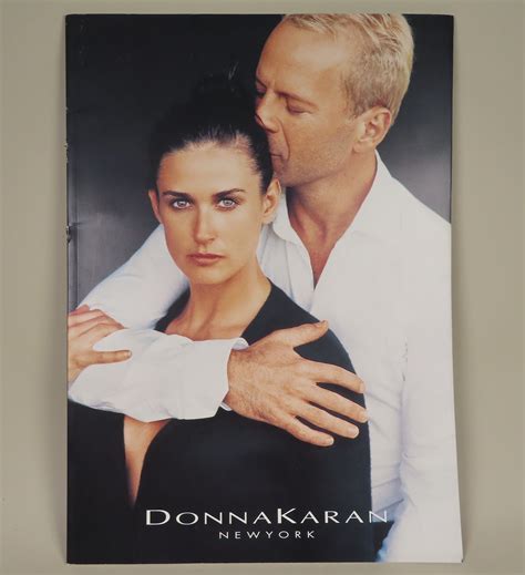 Demi Moore And Bruce Willis By Peter Lindbergh For Donna Karan Look Book