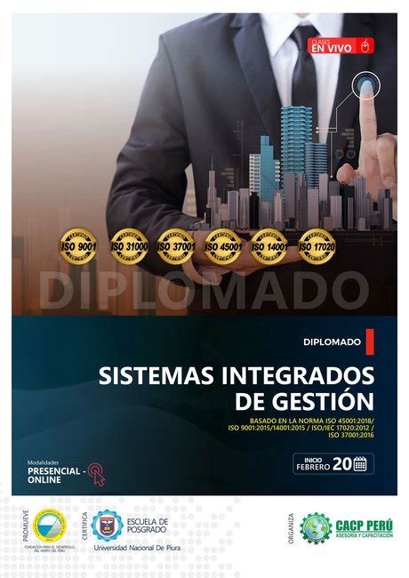 Cacp Perú Diplomado Sistemas Integrados De Gestión 2022 1