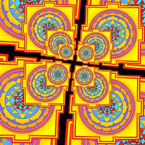 Sry Yantra Tweak Playing With Colours And Shapes Of The Flickr