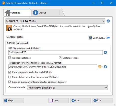 Pst Vs Msg File Format Outlook Freeware