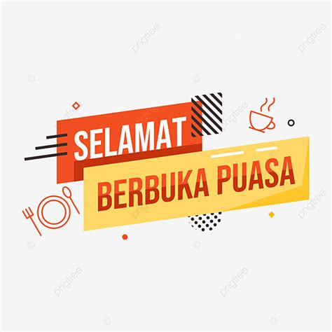 Puasa Vector Hd Png Images Selamat Berbuka Puasa Iftar Iftar Party