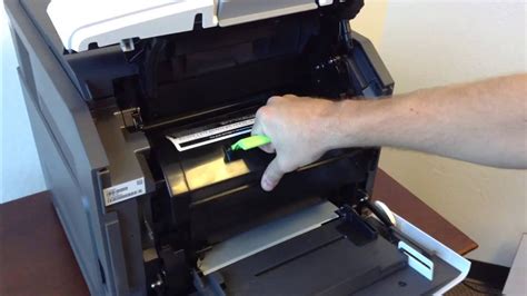 Come Cambiare Il Toner Nella Stampante Lexmark Ms Youtube