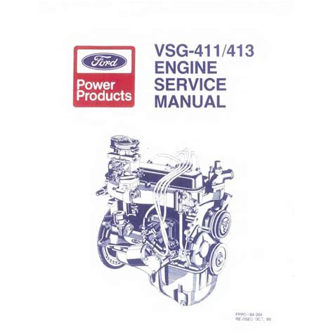 Ford Vsg 411 Parts Manual