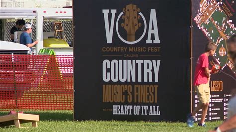 Daily Lineup Announced For Voices Of America Country Music Fest