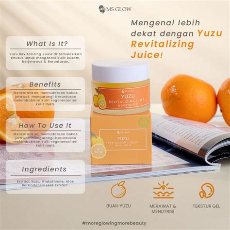 Jual Yuzu Revitalizing Juice Ms Glow Shopee Indonesia