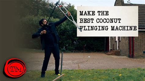 Make The Best COCONUT FLINGING MACHINE Full Task Taskmaster YouTube