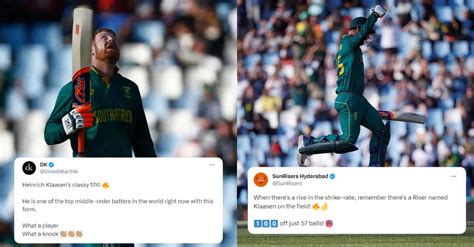 Twitter Goes Wild As Heinrich Klaasen Unleashes A Stunning Onslaught