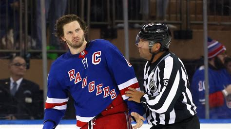 Le Verdict Vient De Tomber Pour Le Capitaine Des Rangers De New York