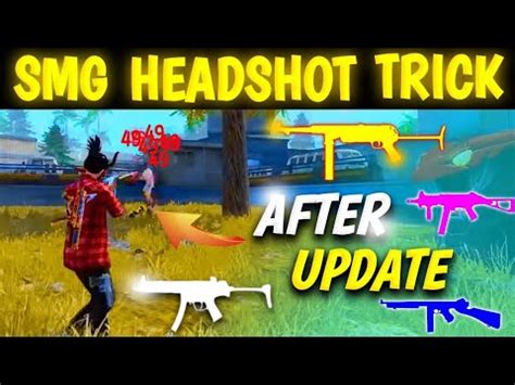 Ump Headshot Trick In Free Fire Headshot Trick Settings Free