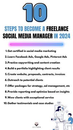 10 Steps To Become A Freelance Social Media Manager In 2024 In 2024