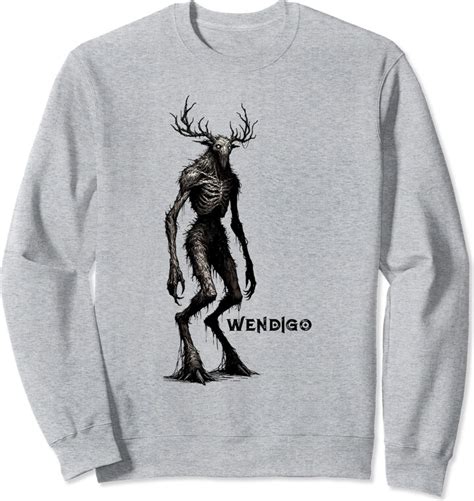 Cool Wendigo Designs Wendigo Monster Skinwalker Cryptid Evil Horror