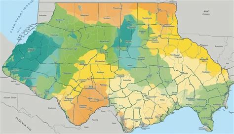 Texas Planting Thrive Guide: Navigating USDA Hardiness Zones