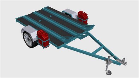 Motorbike Trailer Plans | Build your own MX Trailer – FabPlans