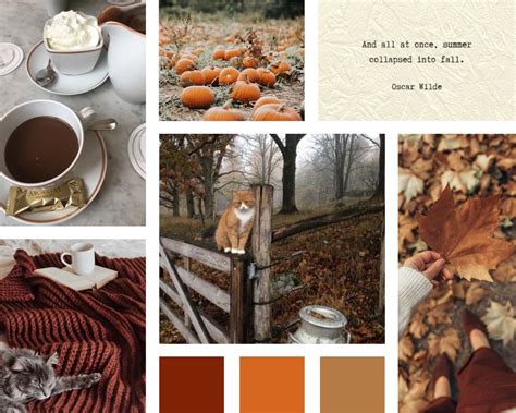 An Autumn Aesthetic Moodboard Inspired By My Country Lifestyle And Farm