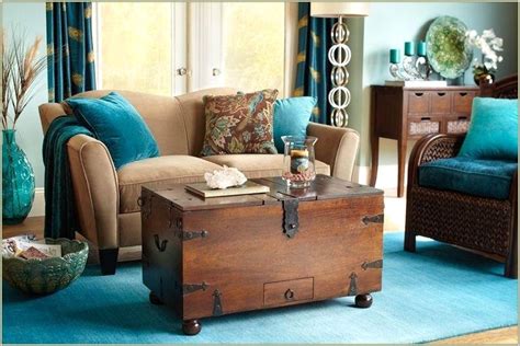 Teal And Brown Living Room Decorating Ideas Living Room Home Design