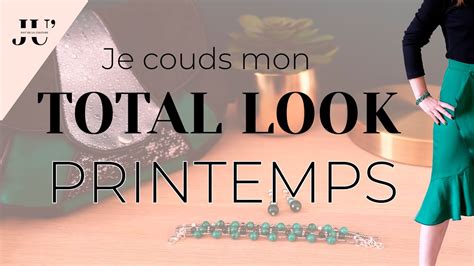 Vlog Couture Je Couds Ma Tenue Pour Le Printemps Une Jupe Un Top