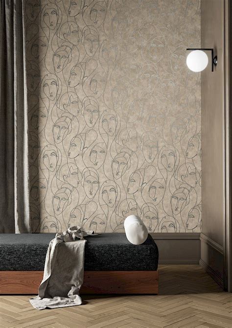 Bold Modern Design Pattern Printed Wallpaper At Rs 120 Sq Ft Printed