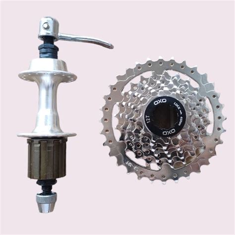 Jual Paket Freehub Shimano Exage Hg Hole Sprocket Oxo Speed