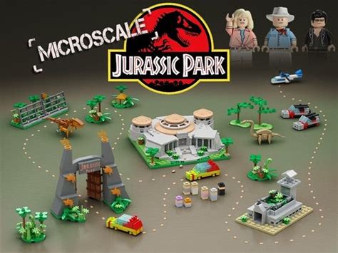 Lets Make A Microscale Lego Jurassic Park Happen Lego Jurassic World