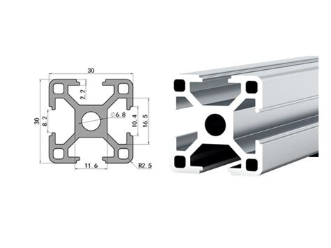 Apx 3030t อลูมิเนียมโปรไฟล์ Aluminium Profile T Slot Ap 3030t 100cm