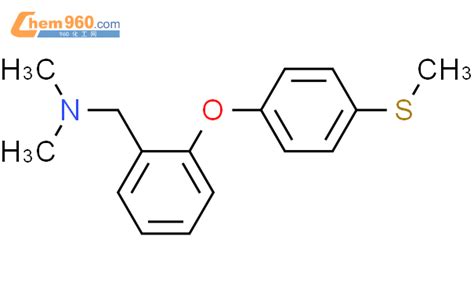 364323 82 0 Benzenemethanamine N N Dimethyl 2 4 Methylthio Phenoxy