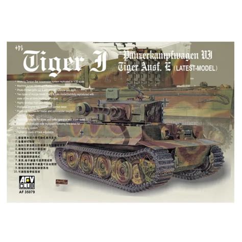 AFV CLUB TIGER I Panzer Modellbausatz Ausf E Neueste