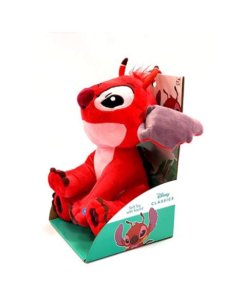 Peluche Lilo Stitch Leroy Cm Con Sonido