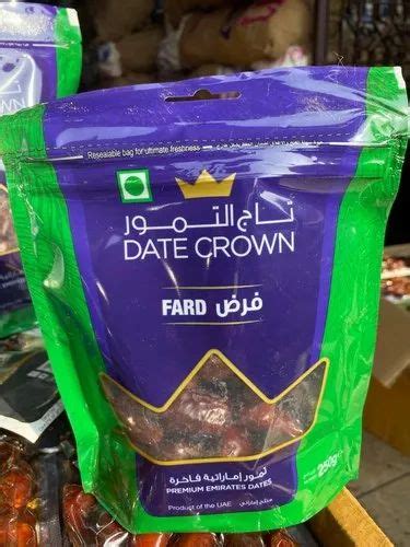 Date Crown A Grade 250g Fard Premium Emirates Dates Packaging Type