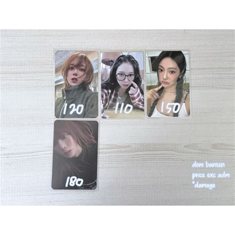 Jual Aespa Photocards Official Shopee Indonesia