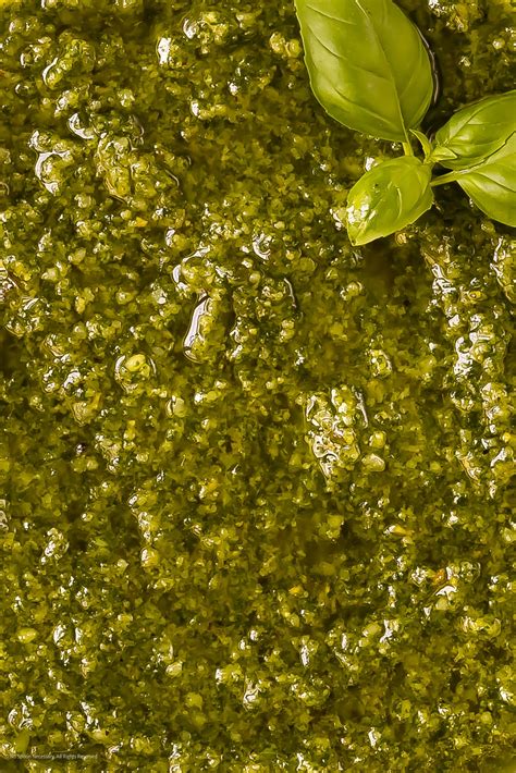 Authentic Basil Pesto Sauce Recipe Homemade Genovese Pesto No Spoon Necessary