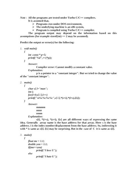 Doc Test Ur C Skills By Yashwant Kanetkar Dokumen Tips