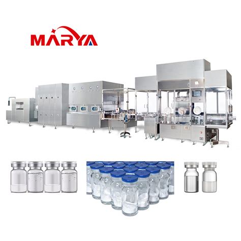 Marya Pharmaceutical Washing And Sterilizing System Gmp Standard Vial