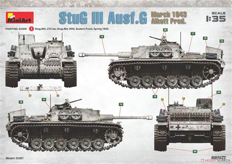 Stug Iii Ausf G March Alkett Prod W Winter Tracks Interior Kit