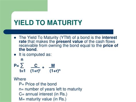 Ppt Mba And Mba Banking And Finance Term Iv Course Security Analysis And Portfolio